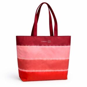 Clinique Gradient Red and Pink Tote